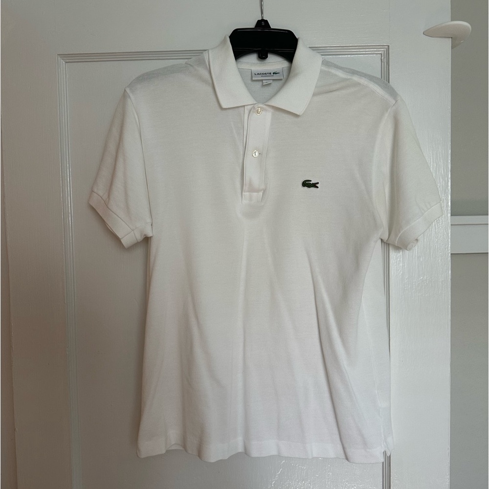 Lacoste Men's Short Sleeve Original Classic Fit Polo - White